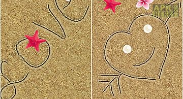Draw in sand Live Wallpaper
