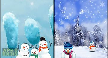 Snowman  Live Wallpaper