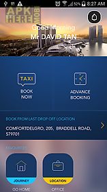 comfortdelgro taxi booking app