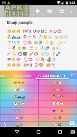 puzzle fun art-emoji keyboard