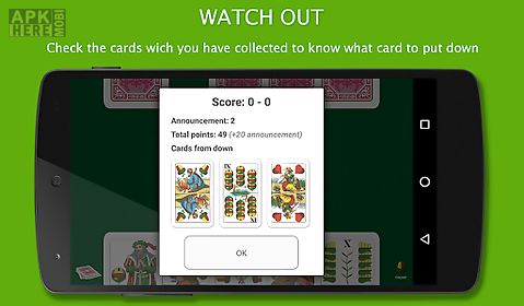 cruce - game with cards