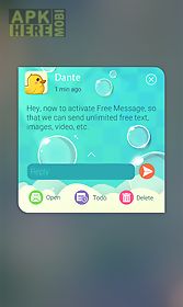 (free) go sms pro shower theme