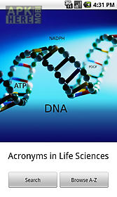 acronyms in life sciences