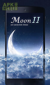 moon ii go launcher theme