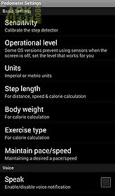 pedometer calorie - step count
