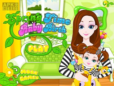 spring birth - baby games