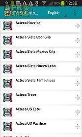 tv sat info mexico