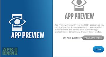 Intel® app preview