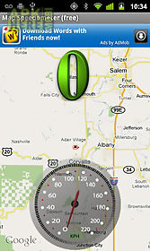 map speedometer