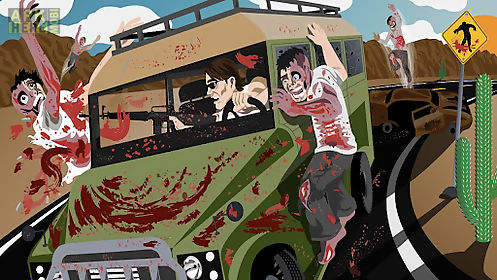 drive with zombies 3d