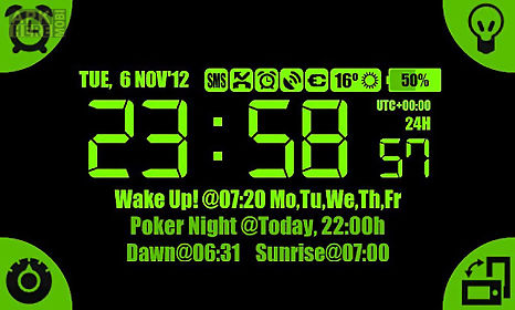 night alarm clock