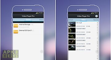 Pro video player for android