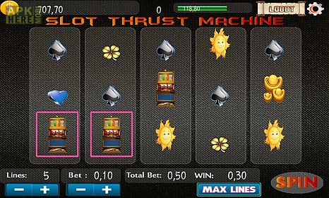 slot thrust machine