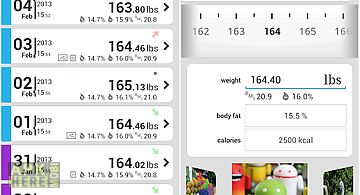 Weight loss and fitness app
