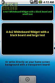 widget notes - whiteboard