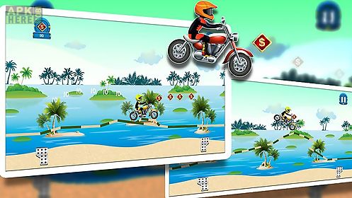 beach power:the motorbike race