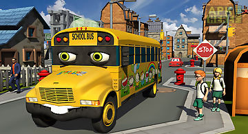 Talking school bus simulator