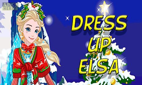 dress up elsa for the new year
