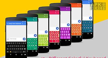 Emoji color keyboard -emoticon