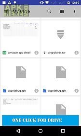 one click for google drive