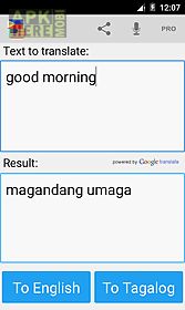 tagalog english translator