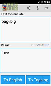 tagalog english translator