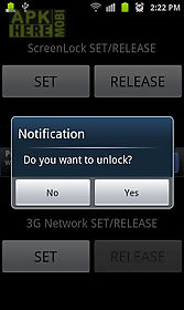 [free] screen unlock/lock
