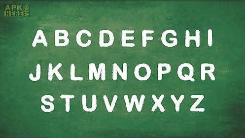alphabet board