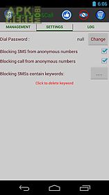 block sms | block call | sms