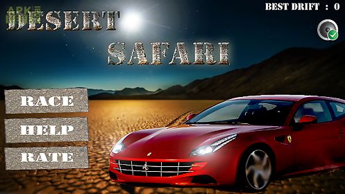 car racing 3d - desert safari