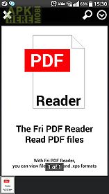 fri pdf xps reader viewer