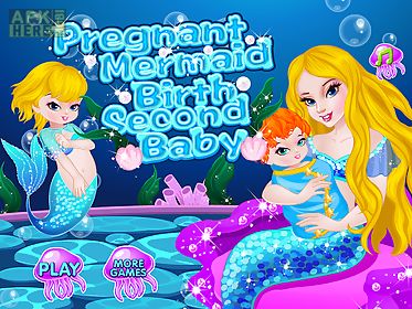 mermaid birth baby games