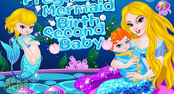 Mermaid birth baby games