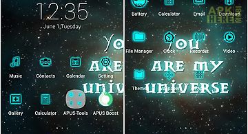 Universe-apus launcher theme