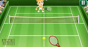 Court tennis play