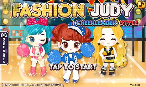 fashion judy: cheerleader
