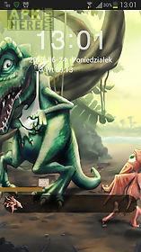 go locker theme dinosaur