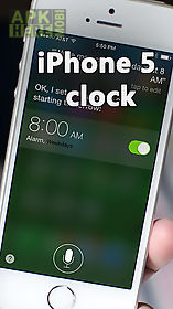 iphone 5 clock