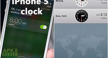 Iphone 5 clock