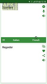 italian - french translator