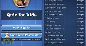 Quiz for kids free