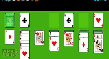 Solitaire classic card game