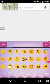 emoji keyboard - lover pink 2