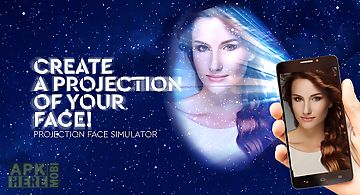 Face projector simulator