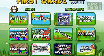 First grade learning games
