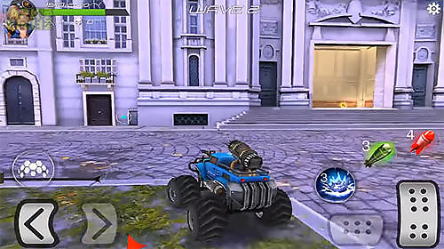 overload: 3d moba car shooting
