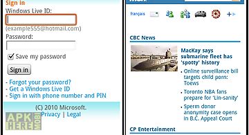Easy email for hotmail & live