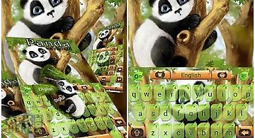 Panda go keyboard theme