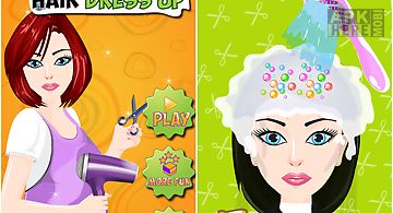Princess hair dress up salon
