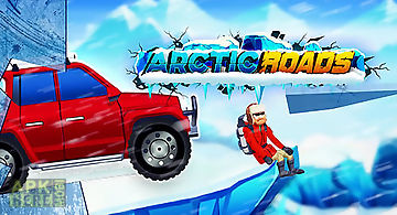 Arctic roads: car racing game